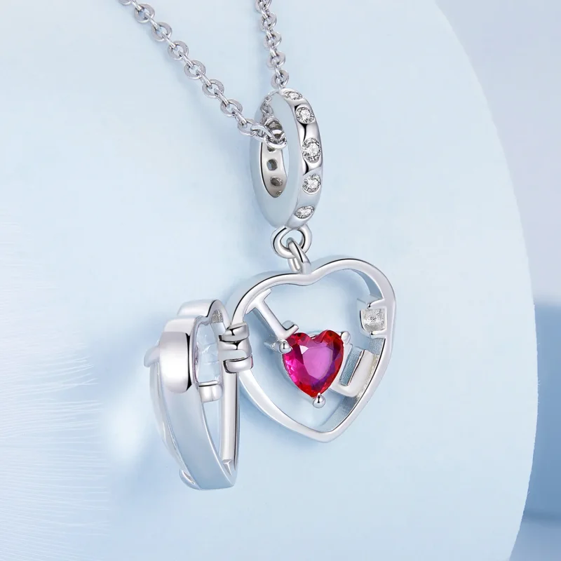 (bilde for) Pandora Style Locket Jeg elsker deg Dangle - BSC681 - Vis 2