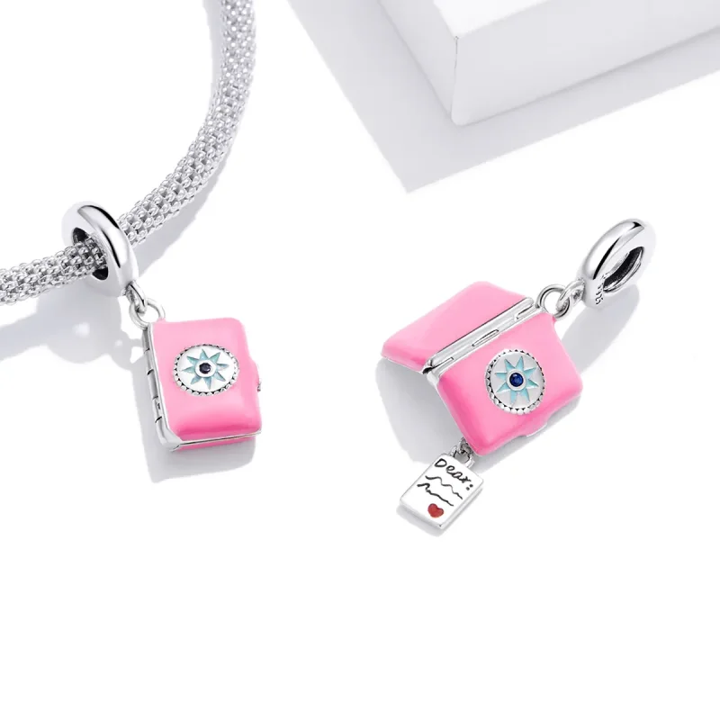 (bilde for) Pandora Style Love Diary Dingle - SCC1748 - Vis 4