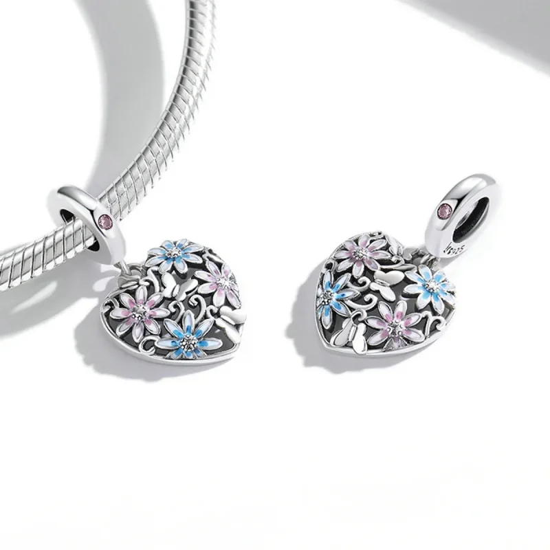 (bilde for) Pandora Style Love Secret Garden Dangle - SCC2062 - Vis 4