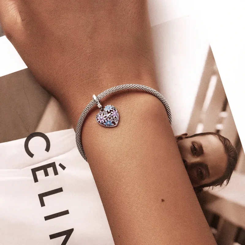 (bilde for) Pandora Style Love Secret Garden Dangle - SCC2062 - Vis 5