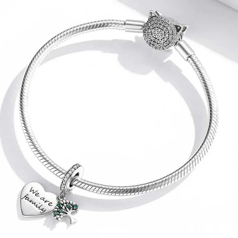 (bilde for) Pandora Style Love Tree of Life Dangle - SCC2104 - Vis 3