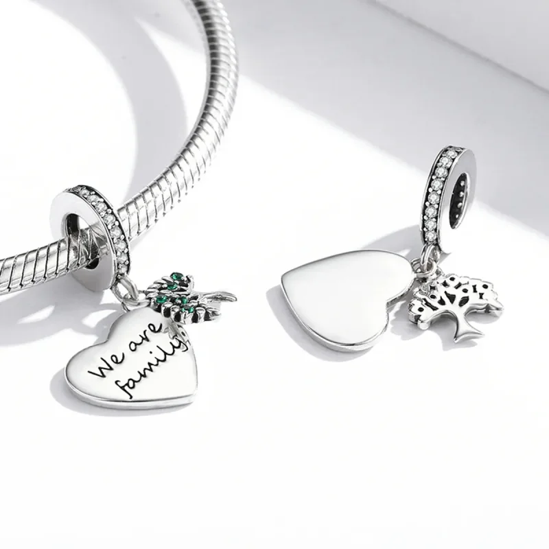 (bilde for) Pandora Style Love Tree of Life Dangle - SCC2104 - Vis 4