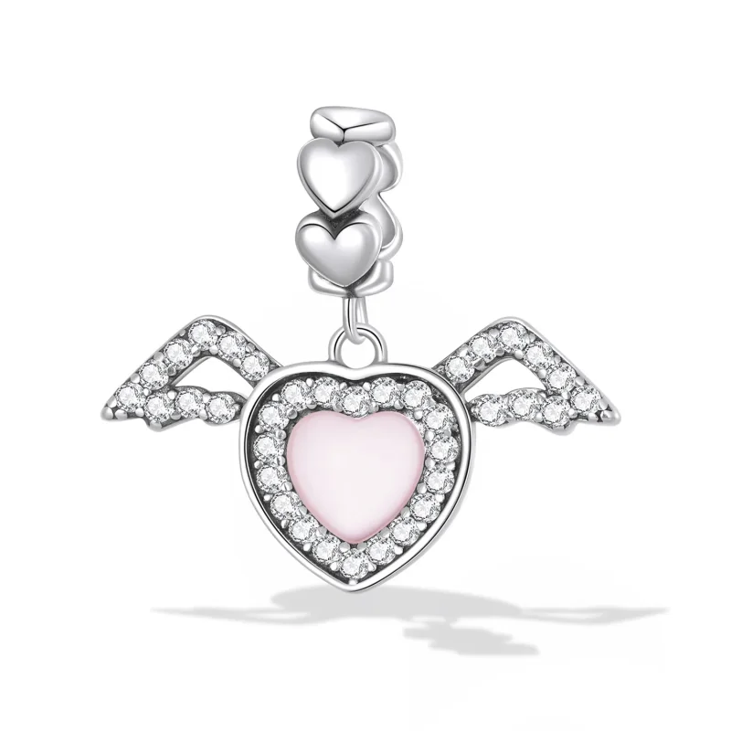 (bilde for) Pandora Style Love Wings Dangle - SCC2229 - Vis 2