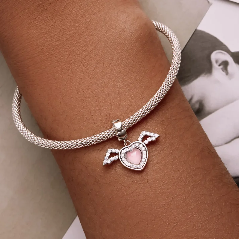 (bilde for) Pandora Style Love Wings Dangle - SCC2229 - Vis 6