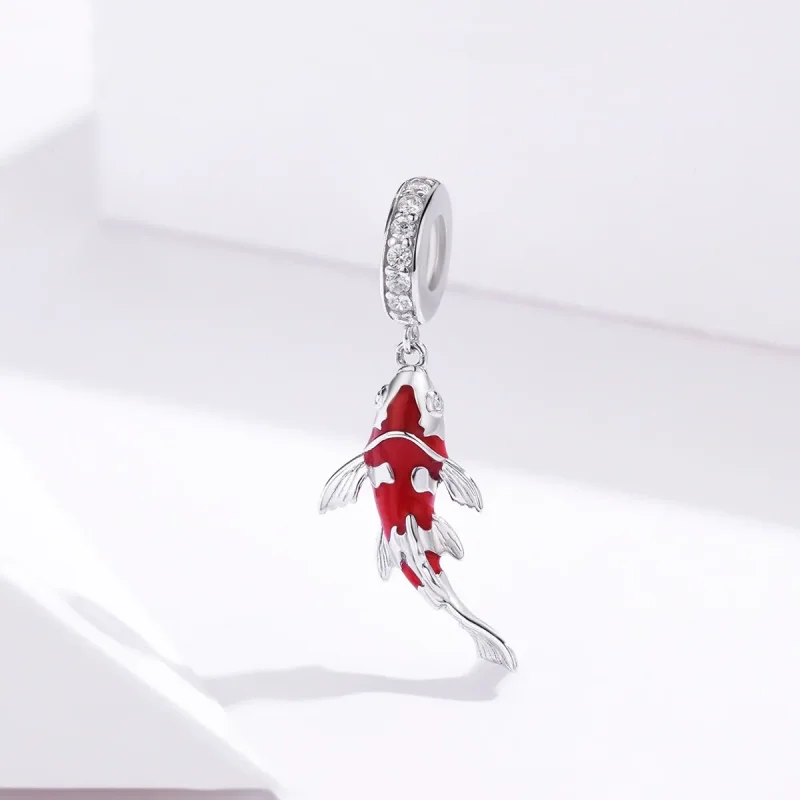 (bilde for) Pandora Style Lucky Koi Dangle - BSC085 - Vis 2