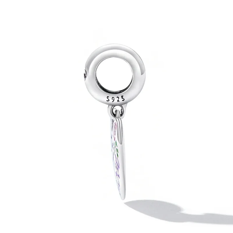 (bilde for) Pandora Style Morsdag - Fargerike graffitihjerter Dangle - BSC594 - Vis 3