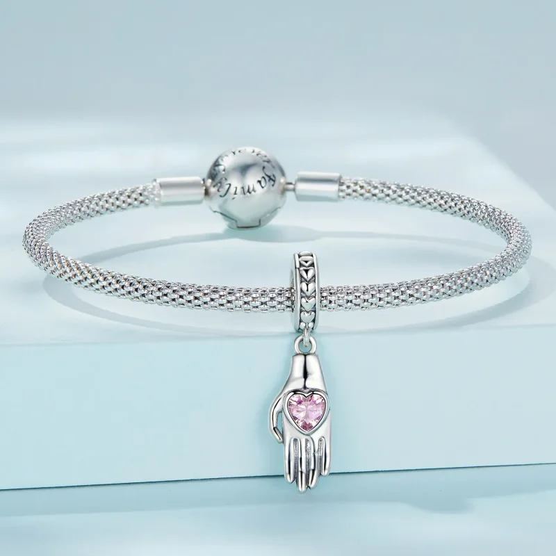 (bilde for) Pandora Style Palm Dangle - SCC2388 - Vis 3