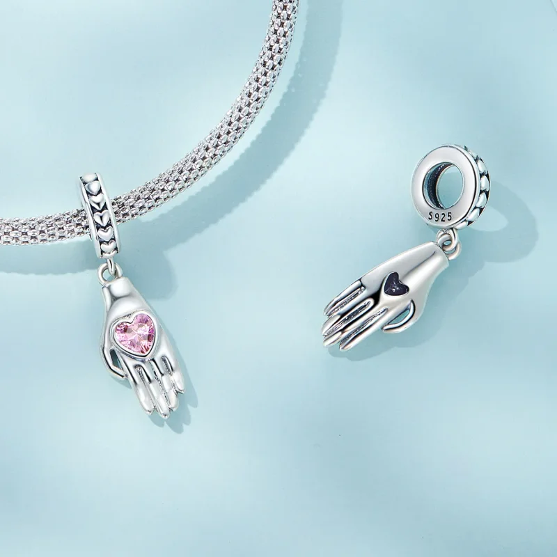 (bilde for) Pandora Style Palm Dangle - SCC2388 - Vis 4