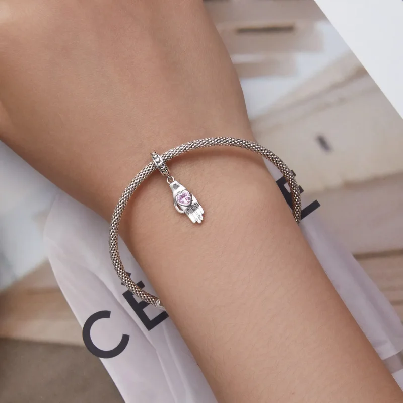 (bilde for) Pandora Style Palm Dangle - SCC2388 - Vis 5
