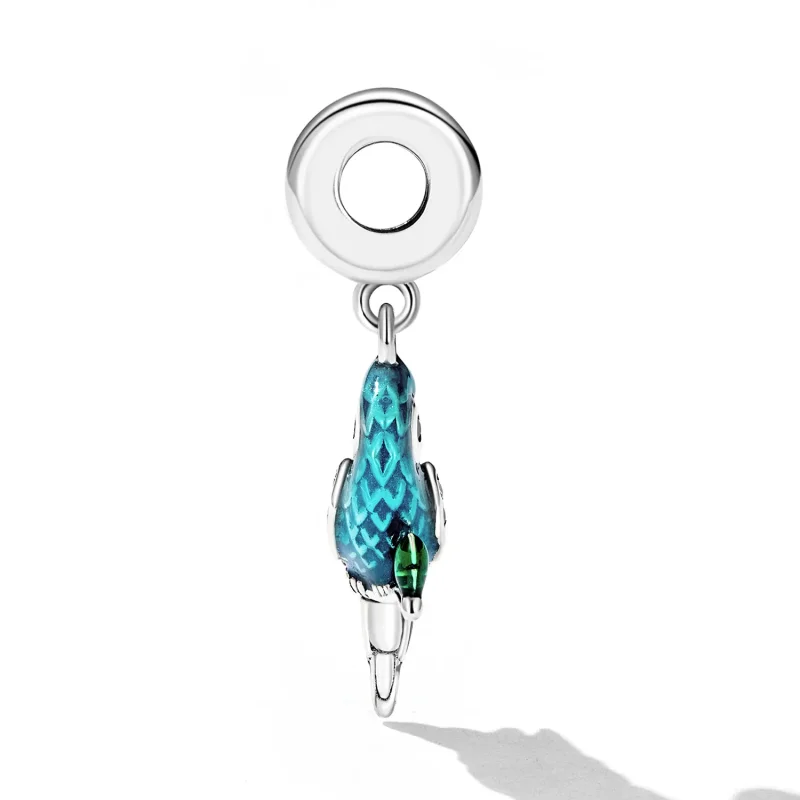 (bilde for) Pandora Style Parrot Dangle - SCC2271 - Vis 3