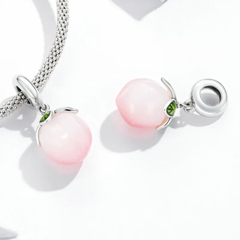 (bilde for) Pandora Style Peaches Dangle - SCC2177 - Vis 4