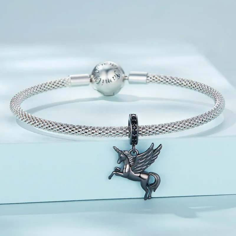 (bilde for) Pandora Style Pegasus Dangle - SCC2389 - Vis 3