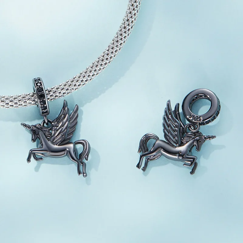 (bilde for) Pandora Style Pegasus Dangle - SCC2389 - Vis 4