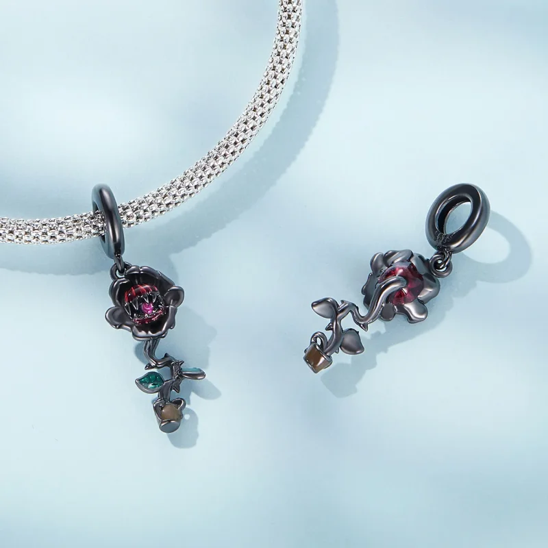 (bilde for) Pandora Style Piranha Dangle - SCC2385 - Vis 4