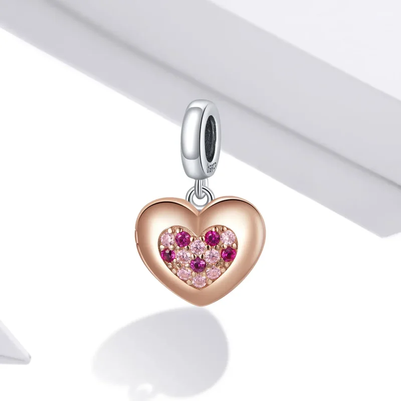 (bilde for) Pandora Style Promise of Love Dangle - BSC396 - Vis 2