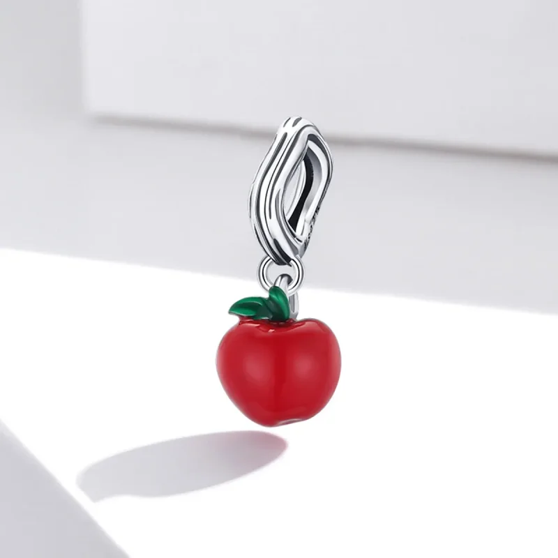 (bilde for) Pandora Style Red Apple Dingle - SCC1913 - Vis 2