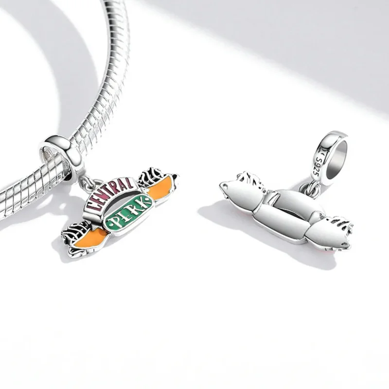 (bilde for) Pandora Style Retro Coffee Shop Dangle - SCC1969 - Vis 4