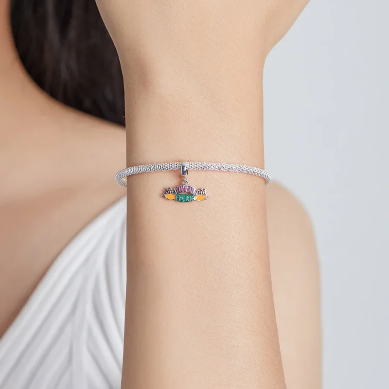 (bilde for) Pandora Style Retro Coffee Shop Dangle - SCC1969 - Vis 5