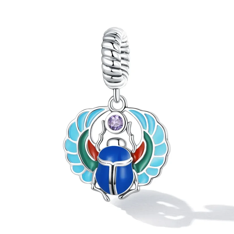 (bilde for) Pandora Style Scarab Dangle - SCC2255 - Vis 2