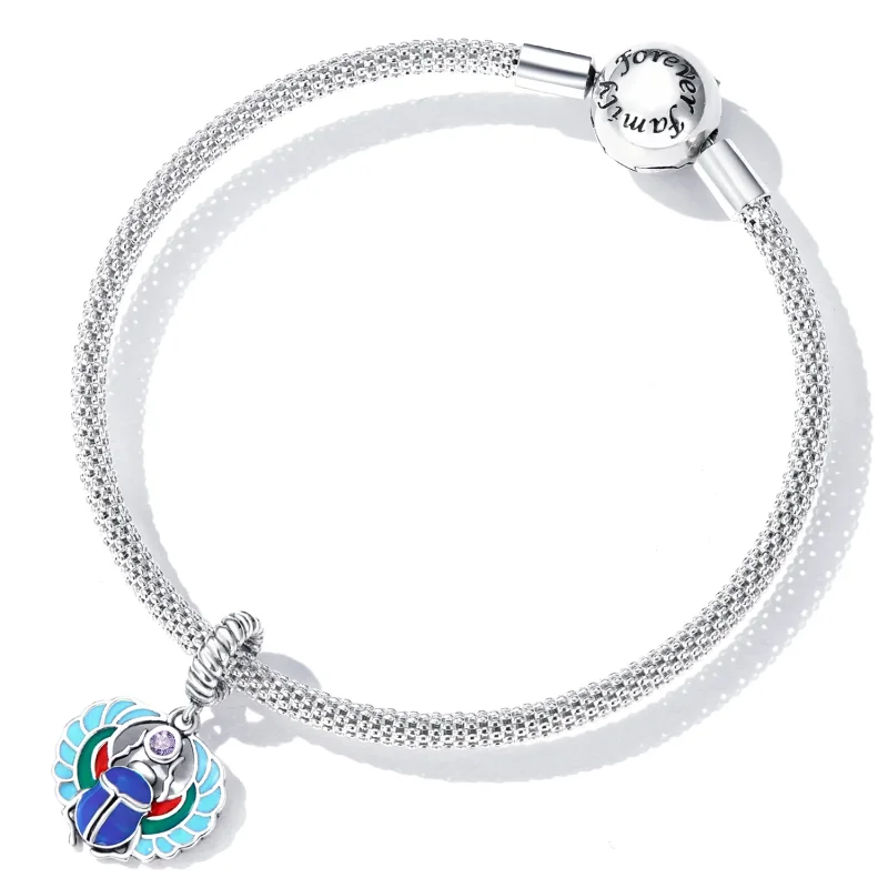 (bilde for) Pandora Style Scarab Dangle - SCC2255 - Vis 5