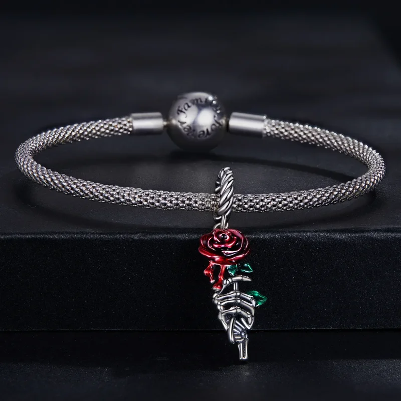 (bilde for) Pandora Style Scarlet Rose Dangle - SCC2404 - Vis 3
