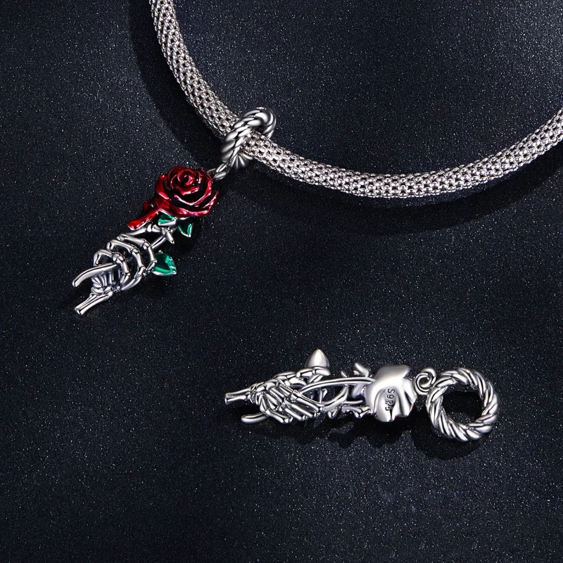 (bilde for) Pandora Style Scarlet Rose Dangle - SCC2404 - Vis 4