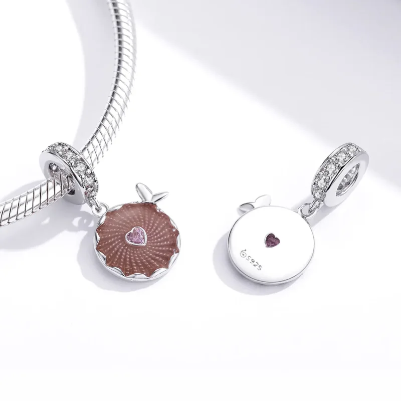 (bilde for) Pandora Style Shiny Flowers Dingle - BSC290 - Vis 2