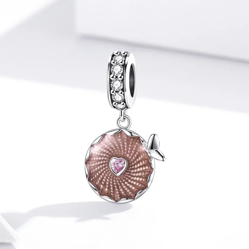 (bilde for) Pandora Style Shiny Flowers Dingle - BSC290 - Vis 3