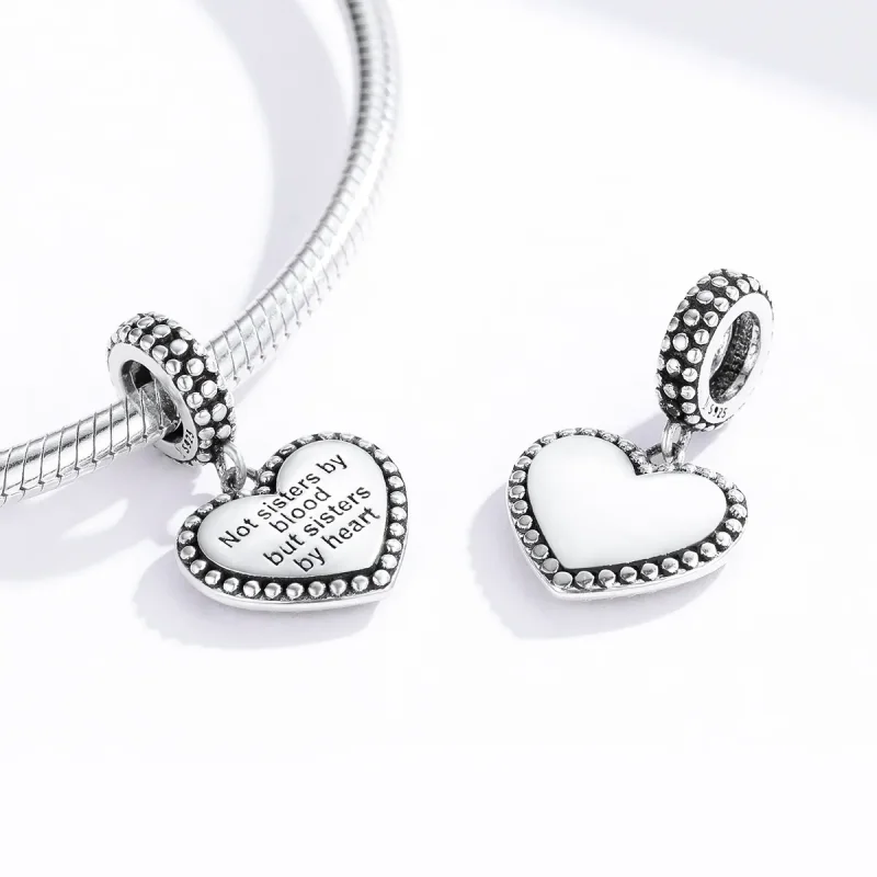 (bilde for) Pandora Style Silver Bestie Dangle - SCC1396 - Vis 4
