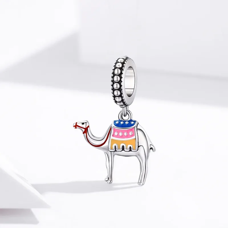 (bilde for) Pandora Style Silver Camel Dangle - SCC1376 - Vis 3