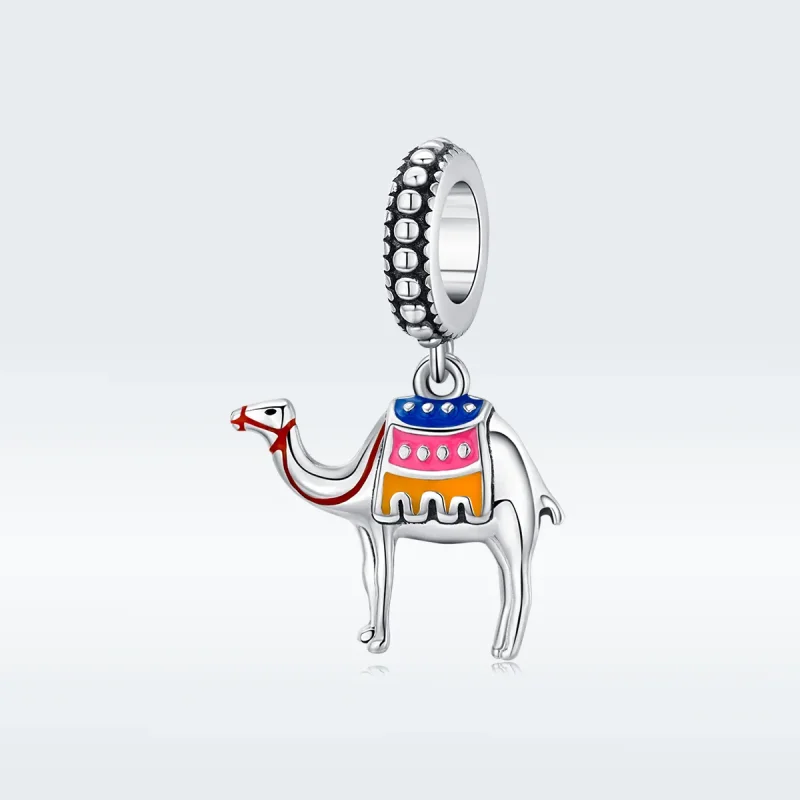 (bilde for) Pandora Style Silver Camel Dangle - SCC1376 - Vis 5