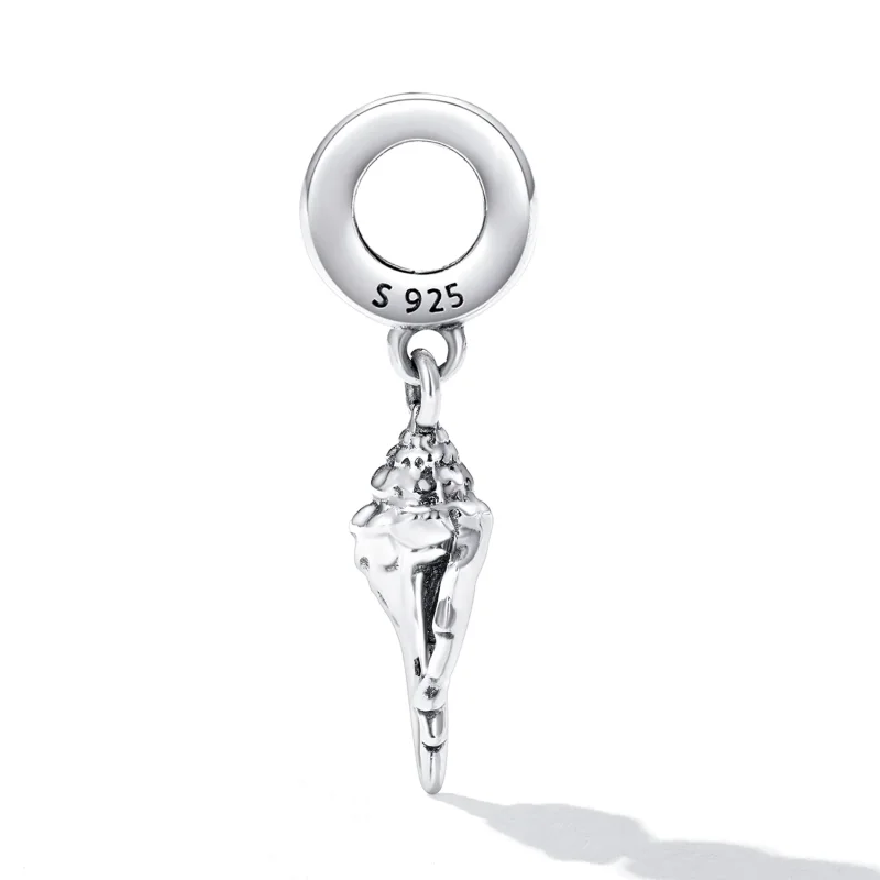 (bilde for) Pandora Style Silver Conch Dangle - SCC2235 - Vis 3