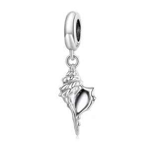 (bilde for) Pandora Style Silver Conch Dangle - SCC2235