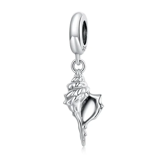 (bilde for) Pandora Style Silver Conch Dangle - SCC2235