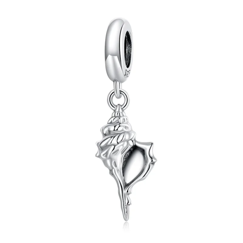 (bilde for) Pandora Style Silver Conch Dangle - SCC2235