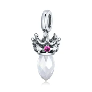 (bilde for) Pandora Style Silver Crown Dingle - SCC1772