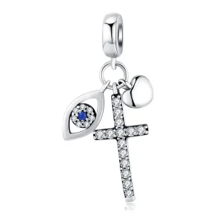 (bilde for) Pandora Style Silver Guardian Dangle - SCC1327