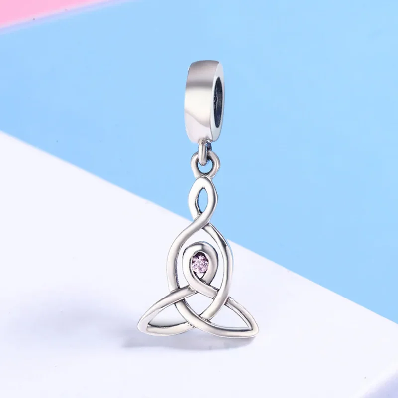 (bilde for) Pandora Style Silver Holy Guarding Dangle - SCC423 - Vis 3