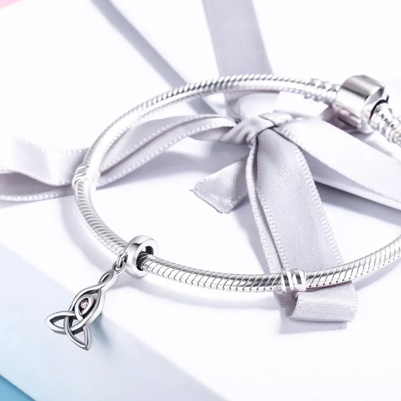 (bilde for) Pandora Style Silver Holy Guarding Dangle - SCC423 - Vis 4