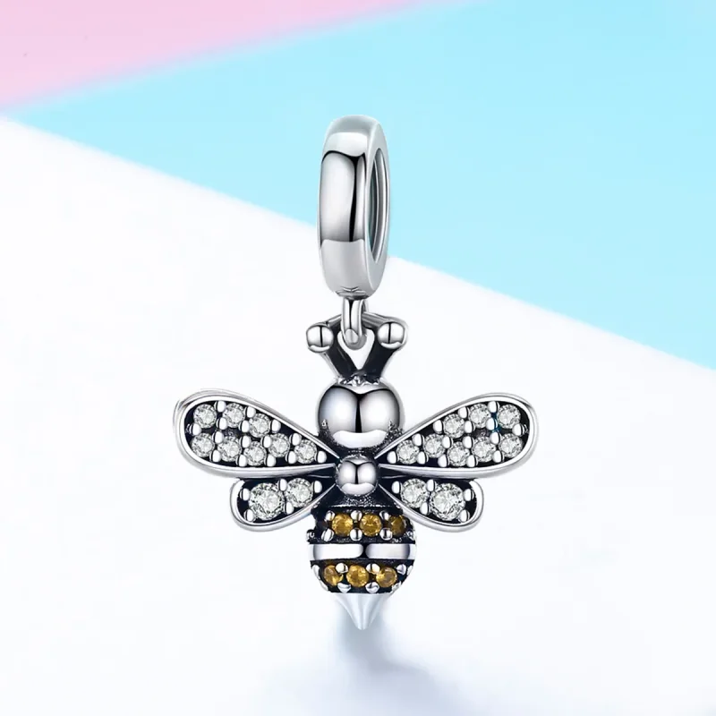 (bilde for) Pandora Style Silver Honey Dangle - SCC821 - Vis 2