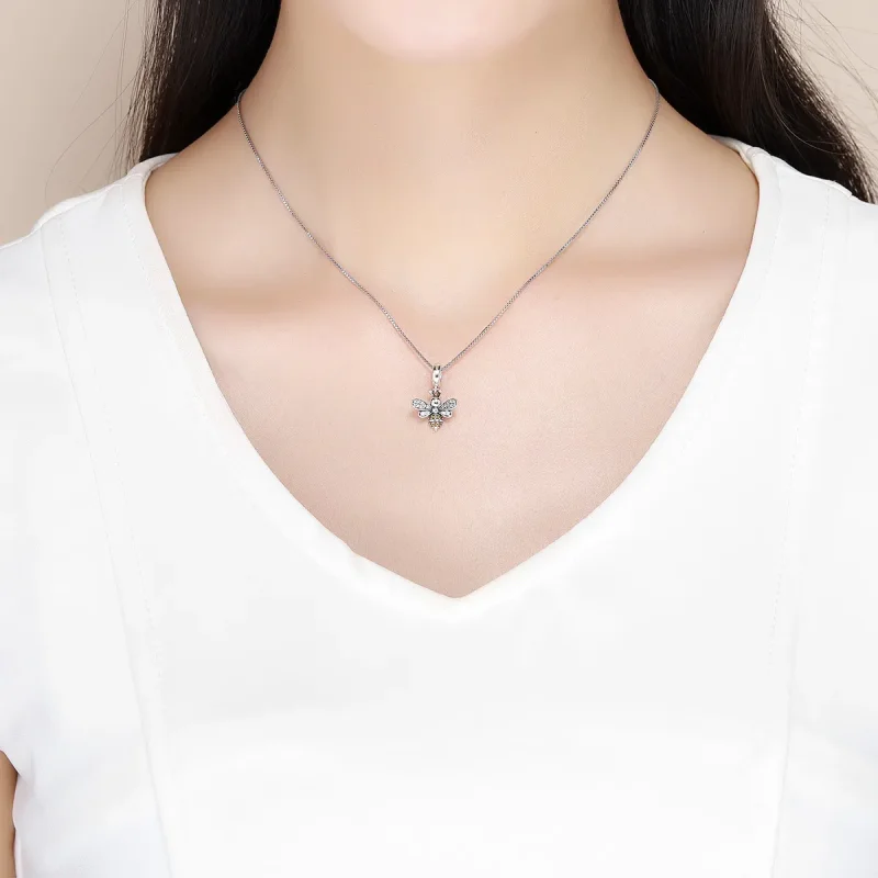 (bilde for) Pandora Style Silver Honey Dangle - SCC821 - Vis 5