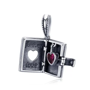 (bilde for) Pandora Style Silver Love Letter Dangle - SCC980