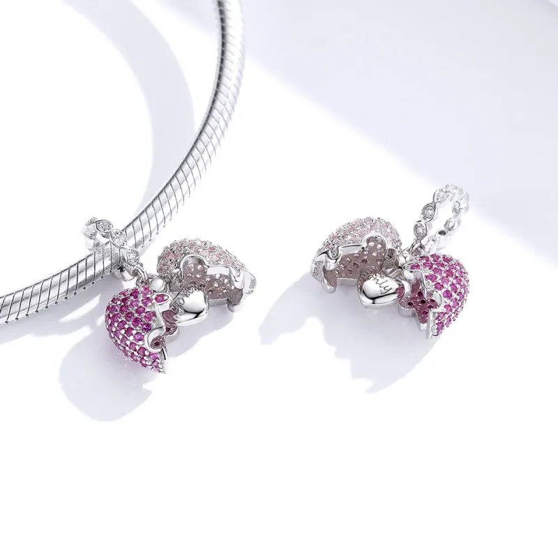 (bilde for) Pandora Style Silver Only You Dangle - BSC282 - Vis 2