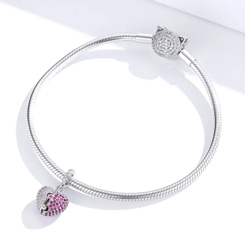 (bilde for) Pandora Style Silver Only You Dangle - BSC282 - Vis 4