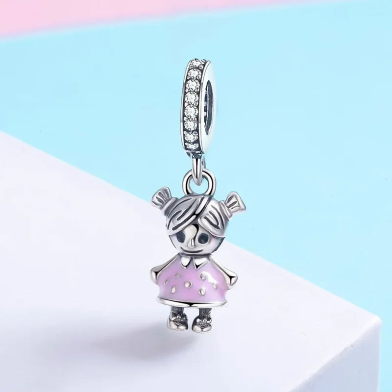 (bilde for) Pandora Style Silver Perfect Life Is Sweet Dangle - SCC543 - Vis 3