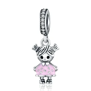 (bilde for) Pandora Style Silver Perfect Life Is Sweet Dangle - SCC543