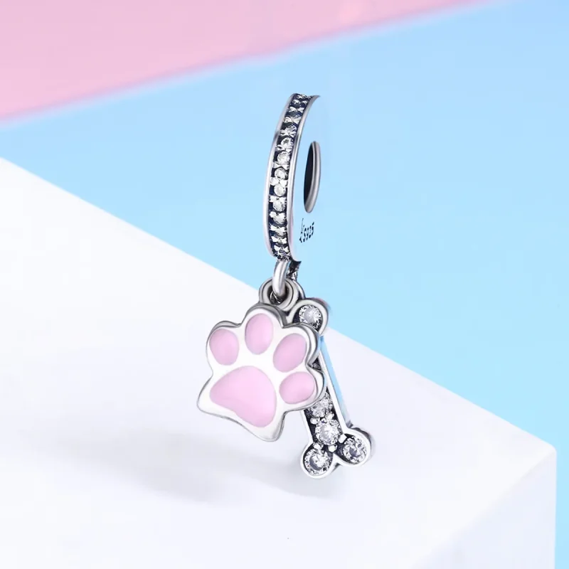 (bilde for) Pandora Style Silver Pet Lover Dangle - SCC452 - Vis 4