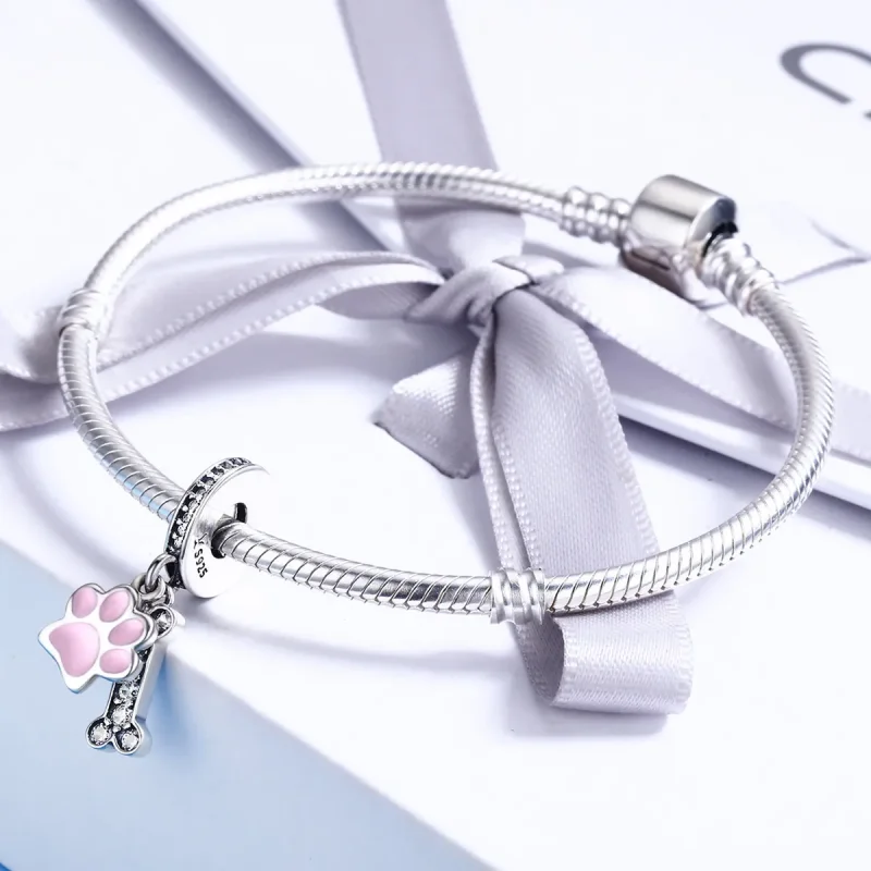 (bilde for) Pandora Style Silver Pet Lover Dangle - SCC452 - Vis 5