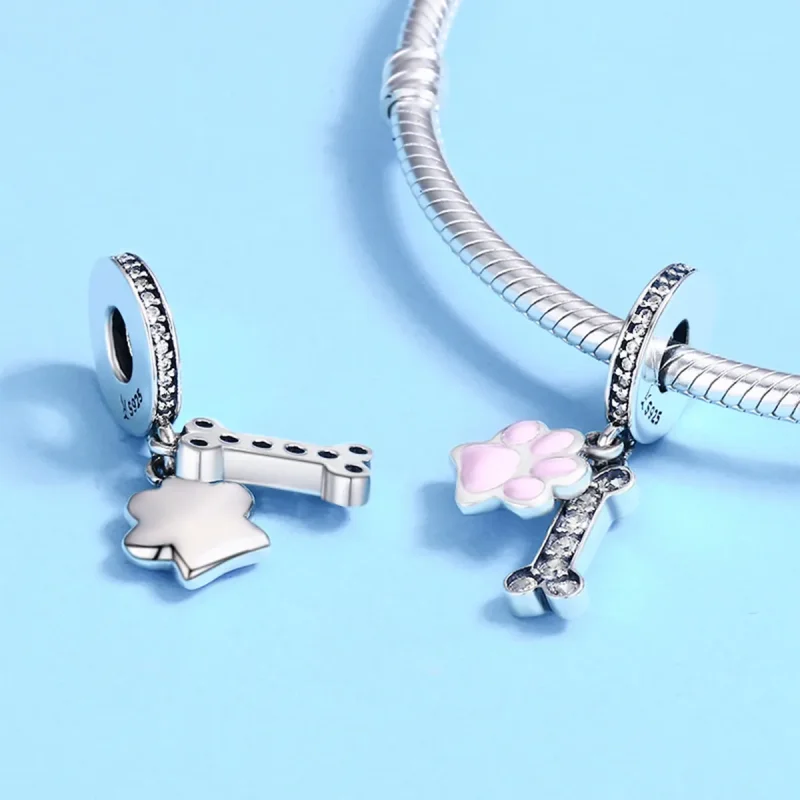 (bilde for) Pandora Style Silver Pet Lover Dangle - SCC452 - Vis 6