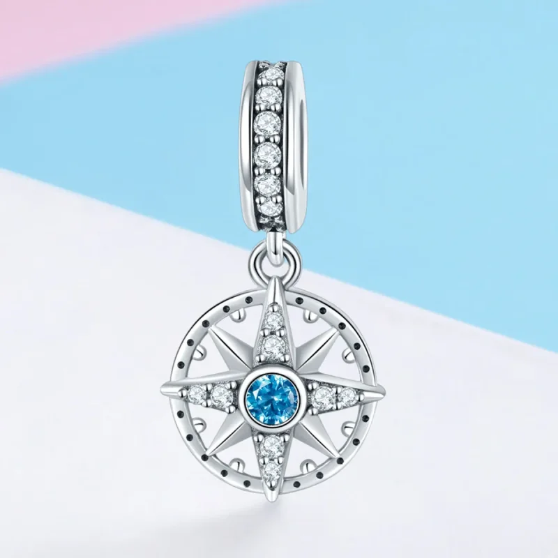 (bilde for) Pandora Style Silver Polaris Dangle - SCC847 - Vis 2